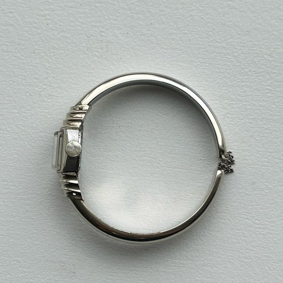 Vintage 1955 Bulova "American Girl" 10K R.G.P Bangle Cuff Wrist Watch, AS-IS - Picture 4 of 9